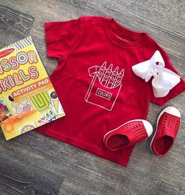 Mustard&Ketchup Kids Red Crayons T-Shirt
