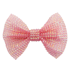 Creative Education Boutique Pink Gem Bown Hairclip