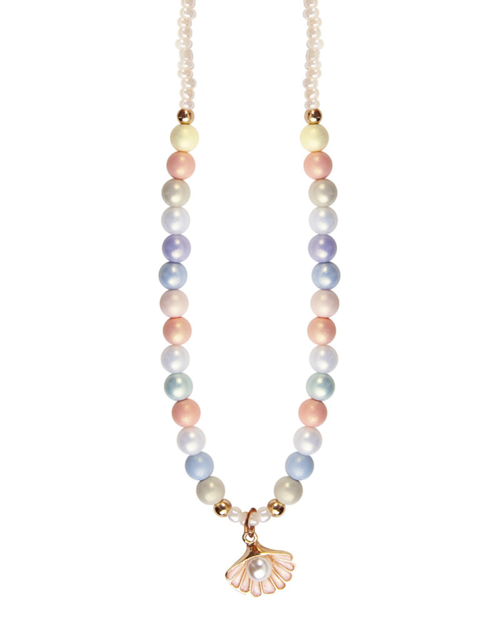 Creative Education Boutique Pastel Shell Necklace