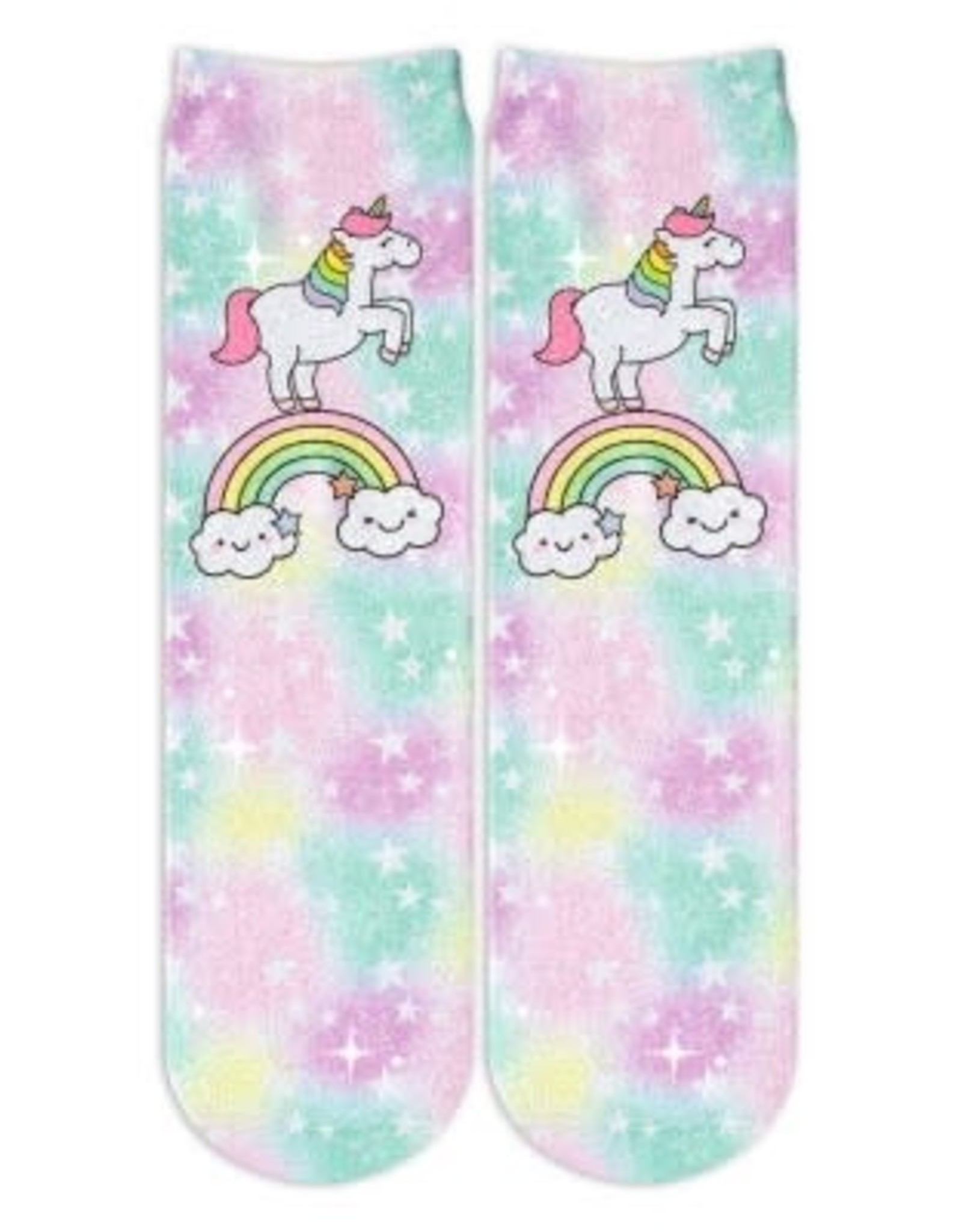 Sublime Designs Choose to be a Unicorn Socks(CHS)  Shoe Size 6-12