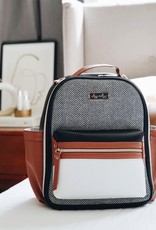 Itzy Ritzy Coffee & Cream Itzy Mini Diaper Bag Backpack