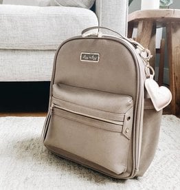 Itzy Ritzy Taupe Itzy Mini™ Diaper Bag Backpack