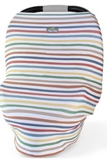 Itzy Ritzy Mom Boss™ 4-in-1 Multi-Use Nursing & Shopping Cover  Dusty Rainbow Stripe