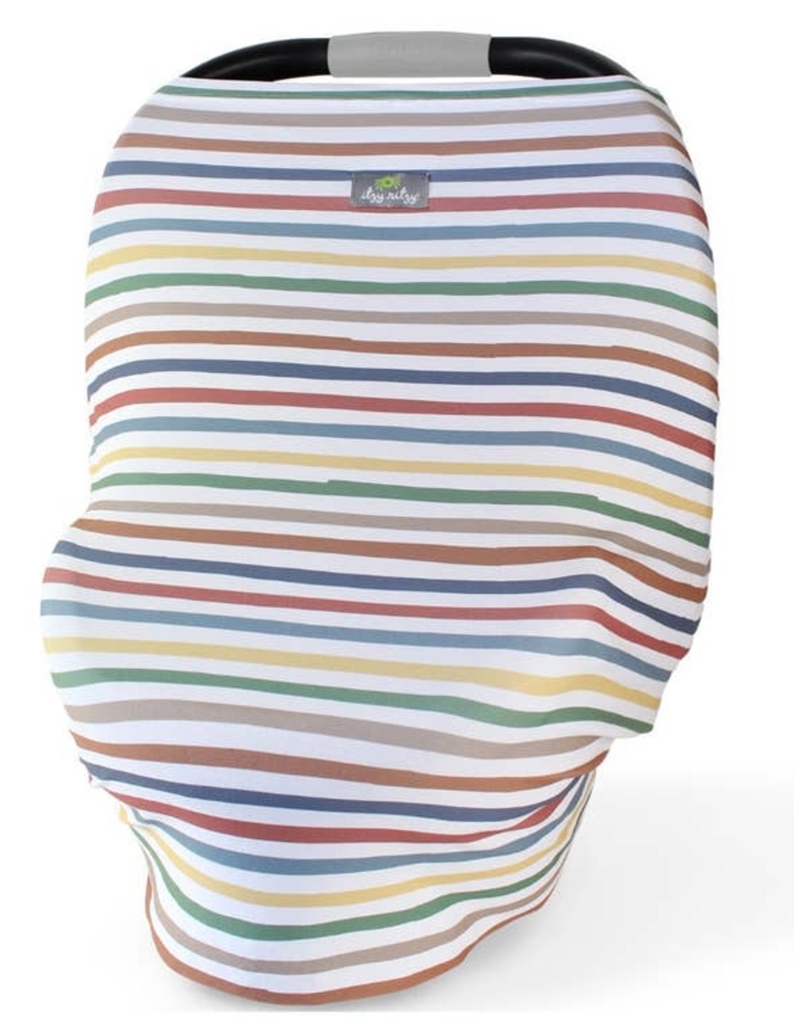 Itzy Ritzy Mom Boss™ 4-in-1 Multi-Use Nursing & Shopping Cover  Dusty Rainbow Stripe