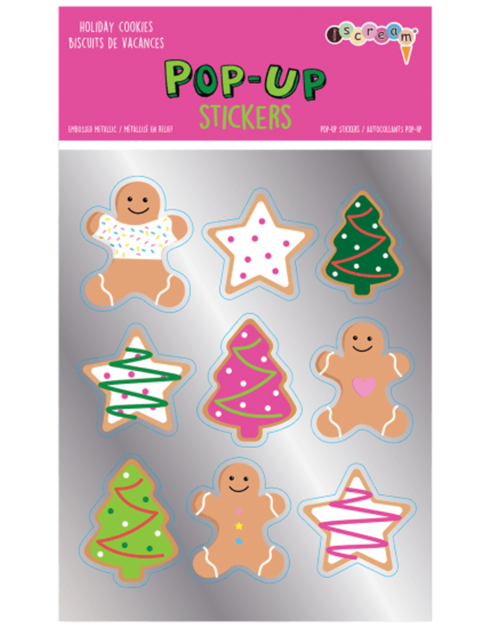 Holiday Cookie Pop-Up Sticker