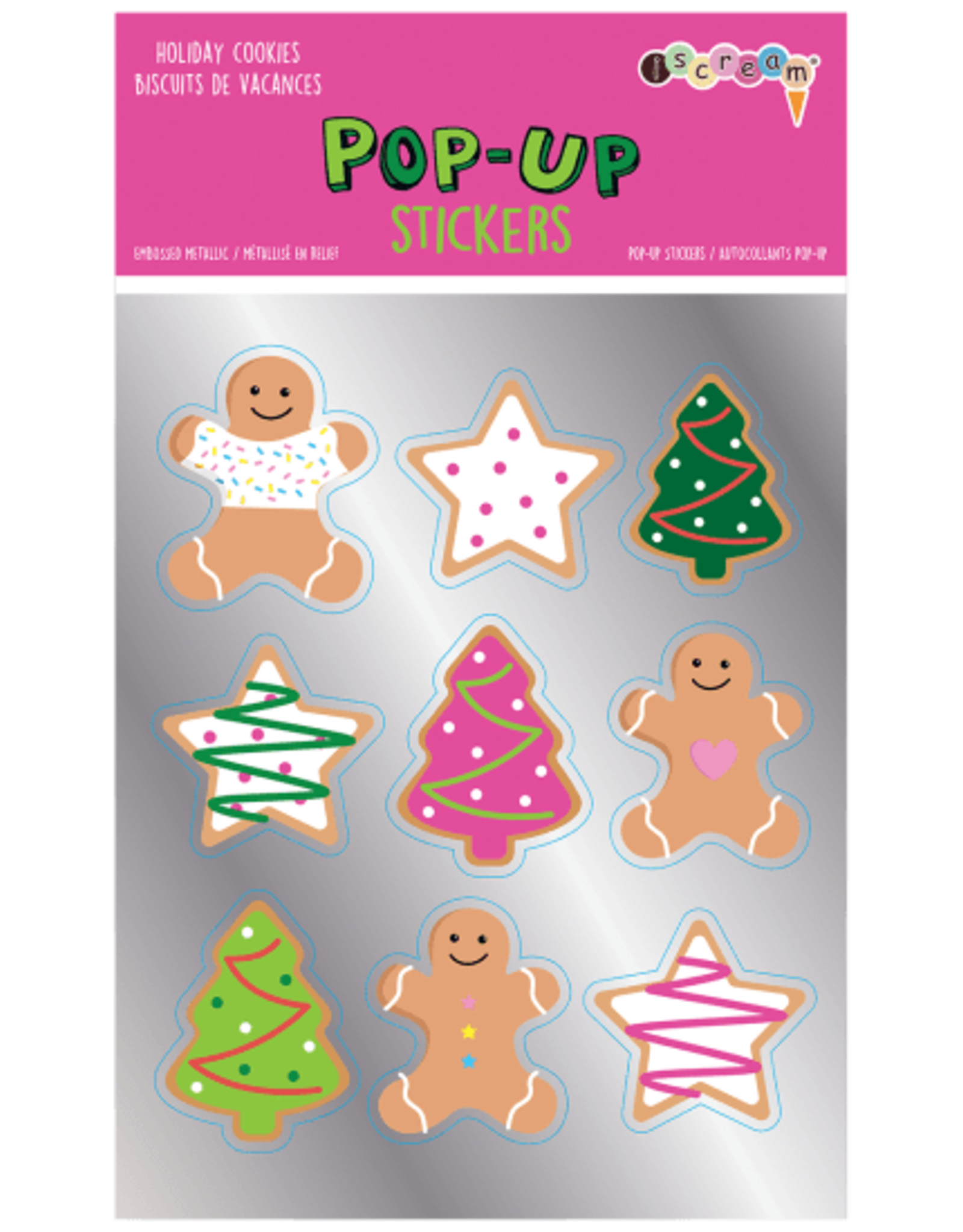 Holiday Cookie Pop-Up Sticker