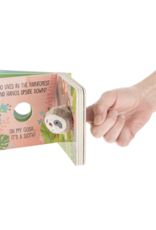 GANZ Sloth  Finger Puppet Book