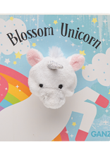 GANZ Blossom Unicorn Finger Puppet Book