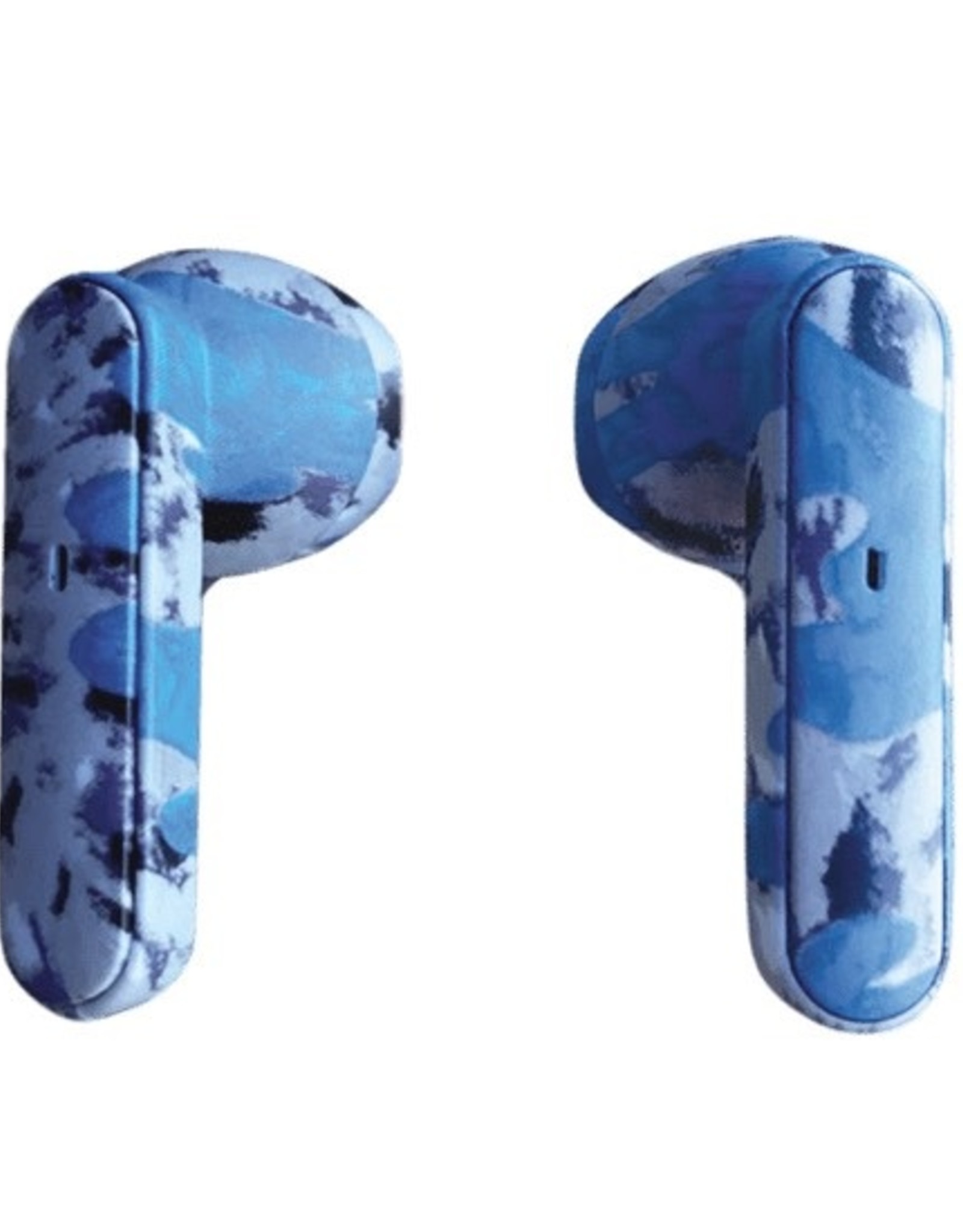 Iscream Blue Tie Dye Earbuds