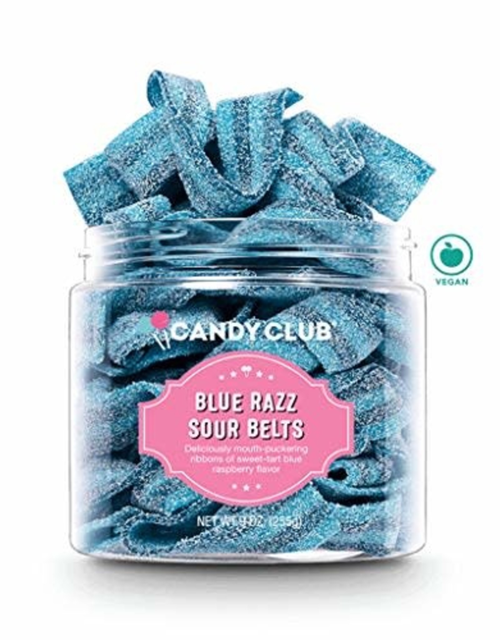 Candy Club Blue Razz Sour Belts