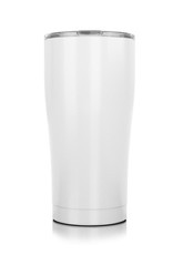 SIC 20 oz Gloss Ice White Stainless Steel Tumbler