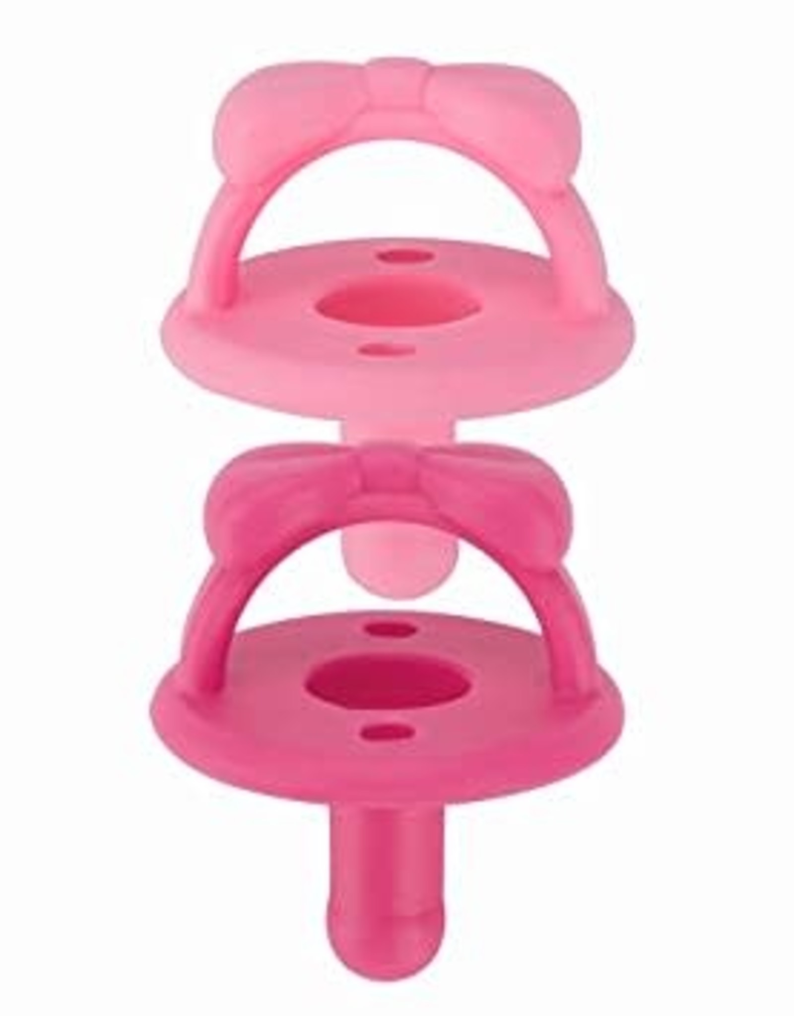 Itzy Ritzy Sweetie Soother™ Pacifier Sets In watermelon bows