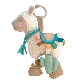Itzy Ritzy Link & Love™ Llama Activity Plush Silicone Teether Toy