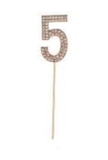 Creative Education Rhinestone Cake Topper Numbers