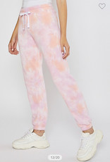 Jammie TieDye Jogger in Pink