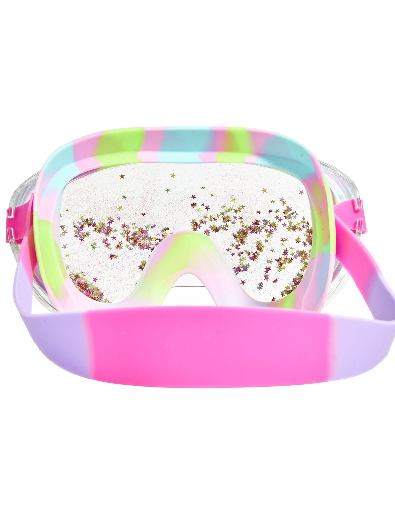 Bling2O Gold Star Float-N-Away Swim Mask