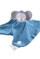 Alvin the Elephant - Puppet Snuggly with Rubber Head