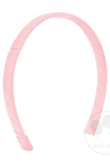 WeeOnes Grosgrain Add-a-Bow Headband Light Pink