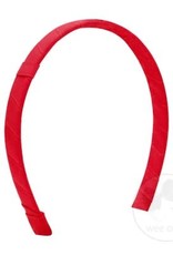 WeeOnes Grosgrain Add-a-Bow Headband Red