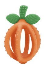 Itzy Ritzy Bitzy Bite Teething Ball Baby Teether in Clementine