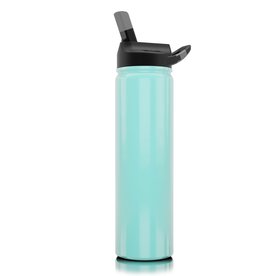 SIC 27 oz Gloss Seafoam Blue Stainless Steel Water Bottle