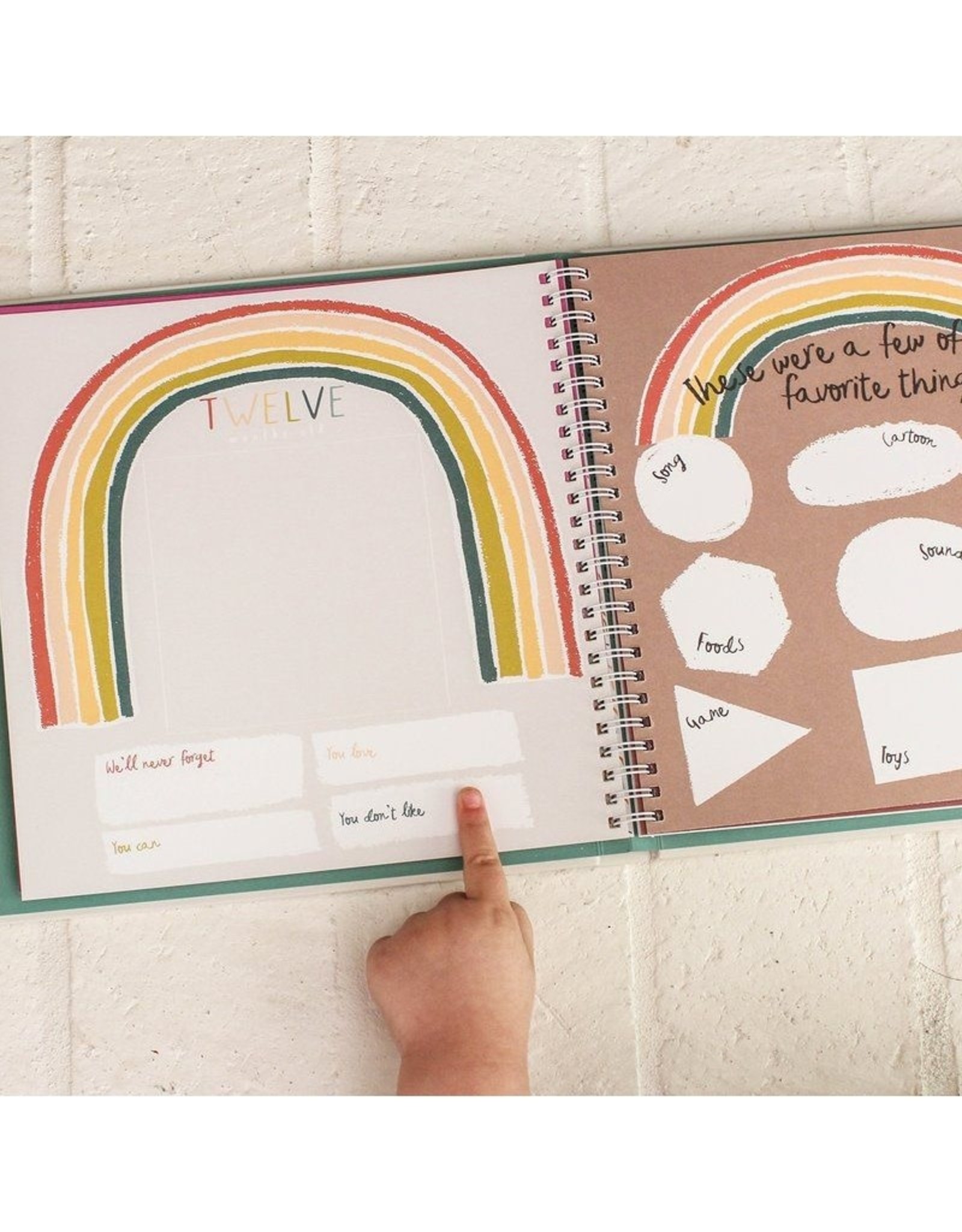 Lucy Darling Little Rainbow Memory Book
