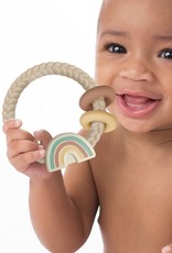 Itzy Ritzy Ritzy Rattle in Neutral Rainbow