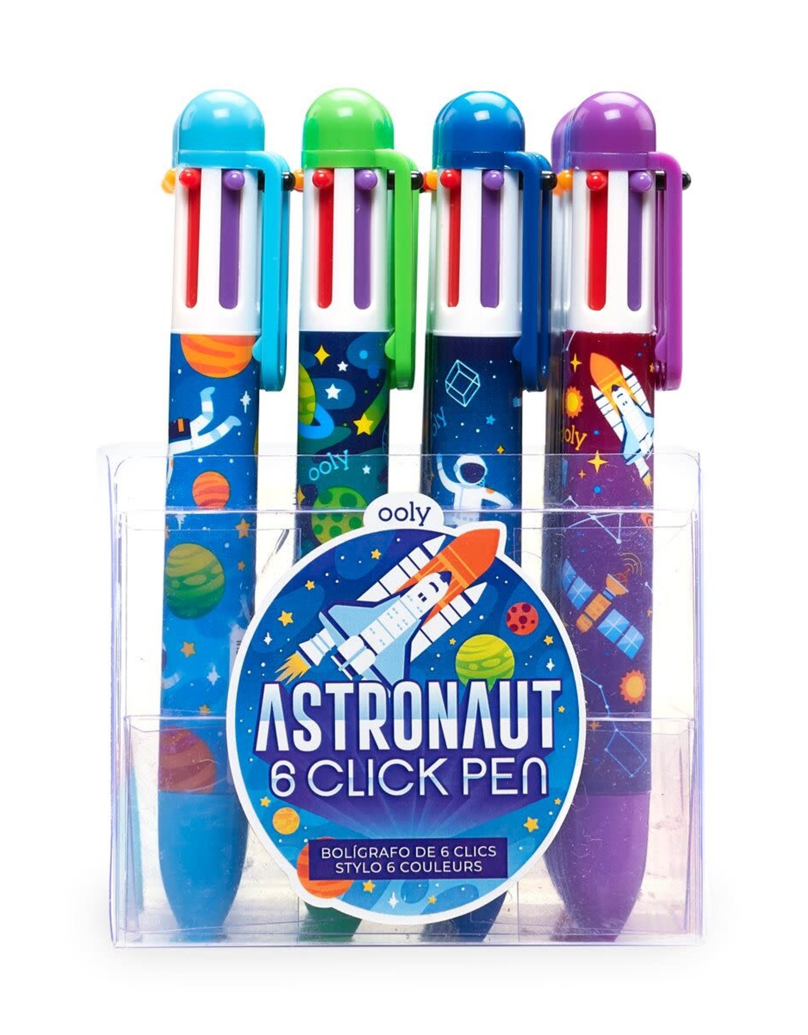 ooly 6 Click Pens - Astronaut