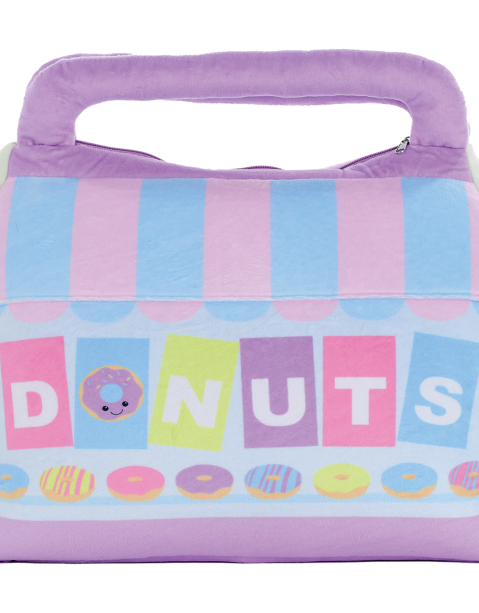 Iscream Box of Donuts Fleece Pillow