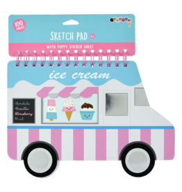 Iscream Ice Cream Truck Giant Sketch Pad