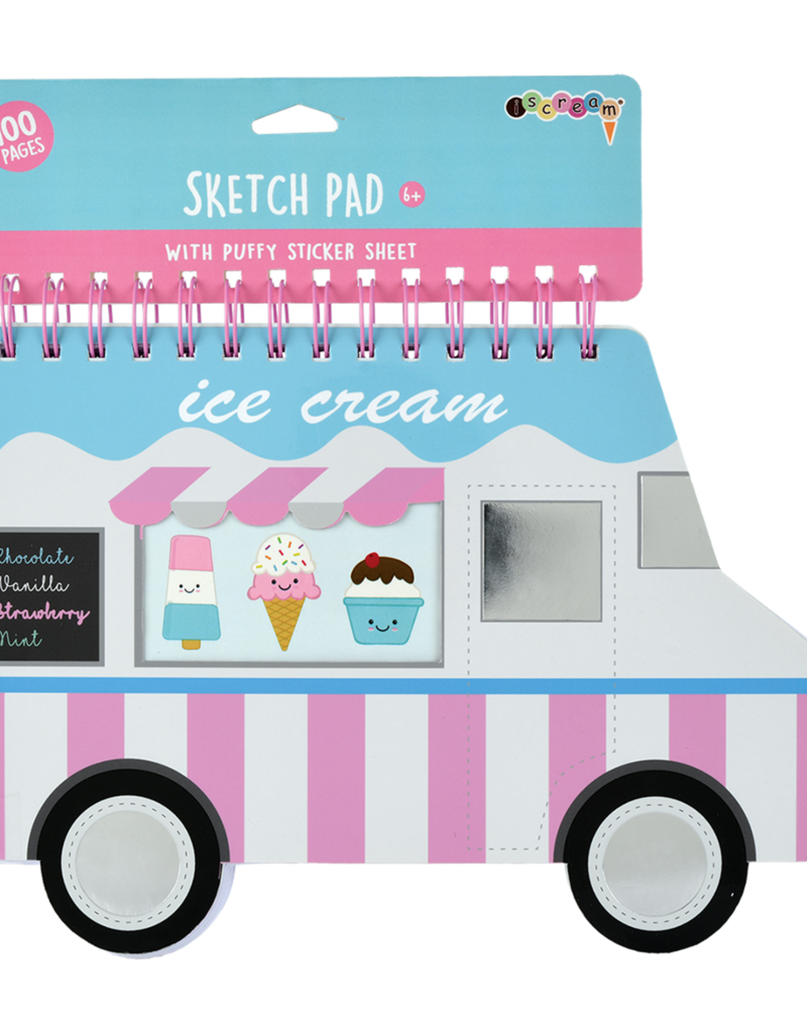 Iscream Ice Cream Truck Giant Sketch Pad