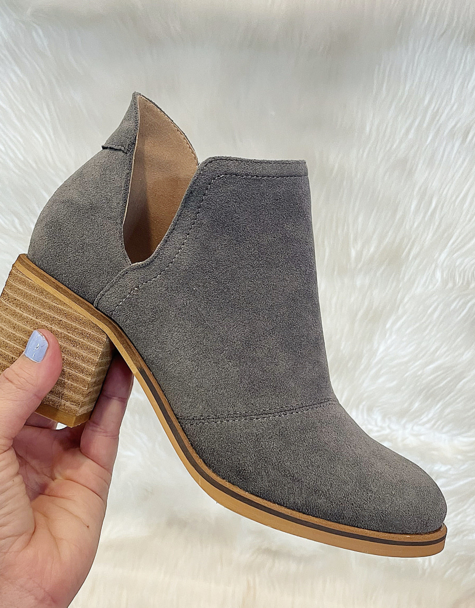 Bambi Bootie in Grey
