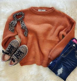 Anna Sweater in Rust
