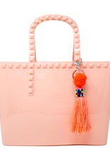 Zomi Gems Jumbo Jelly Tote Bag in Pink