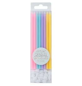 Creative Education Rainbow  Candles, 5 in.  (16 pcs)
