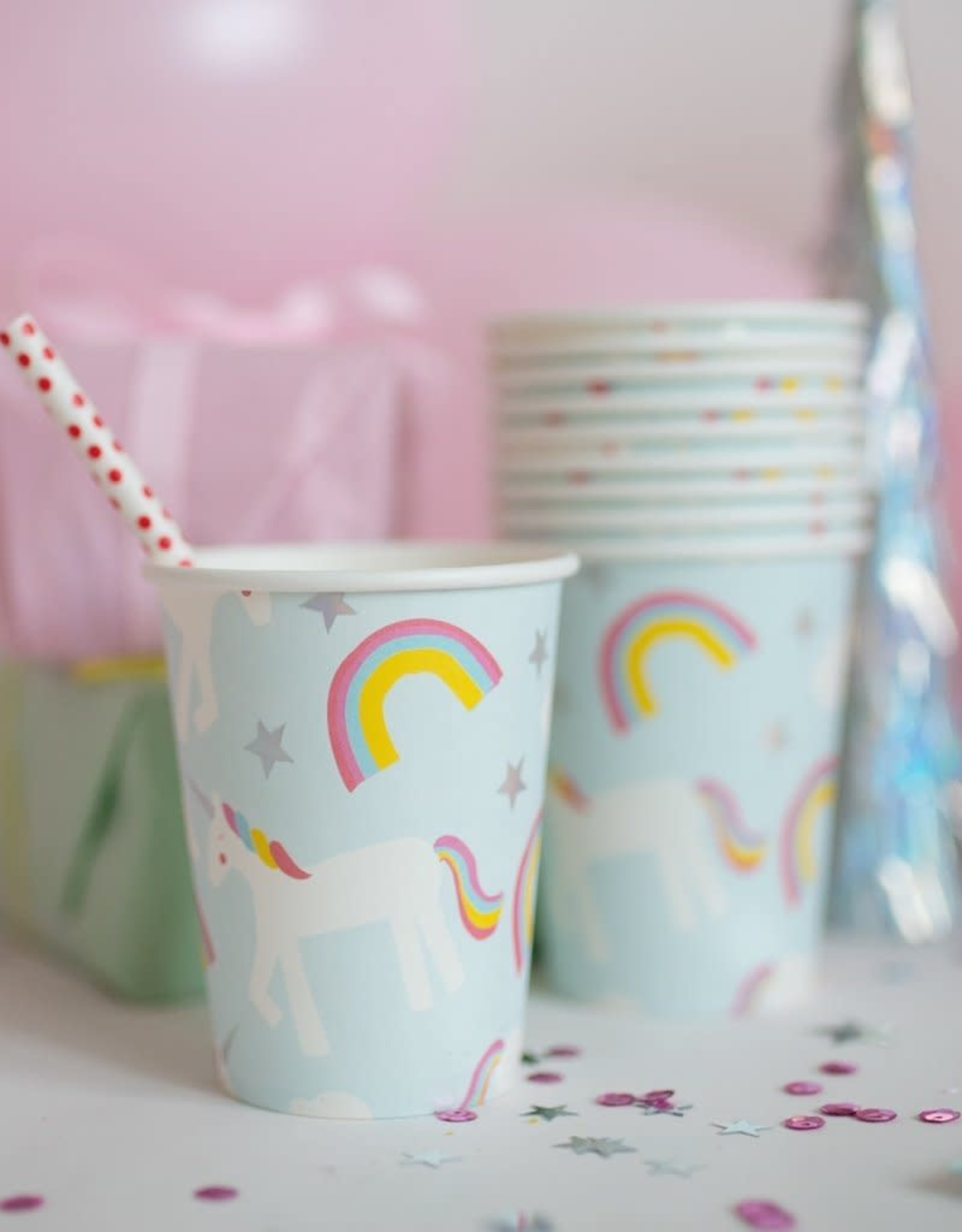 Creative Education Unicorn - Party Cups (8 Pcs)