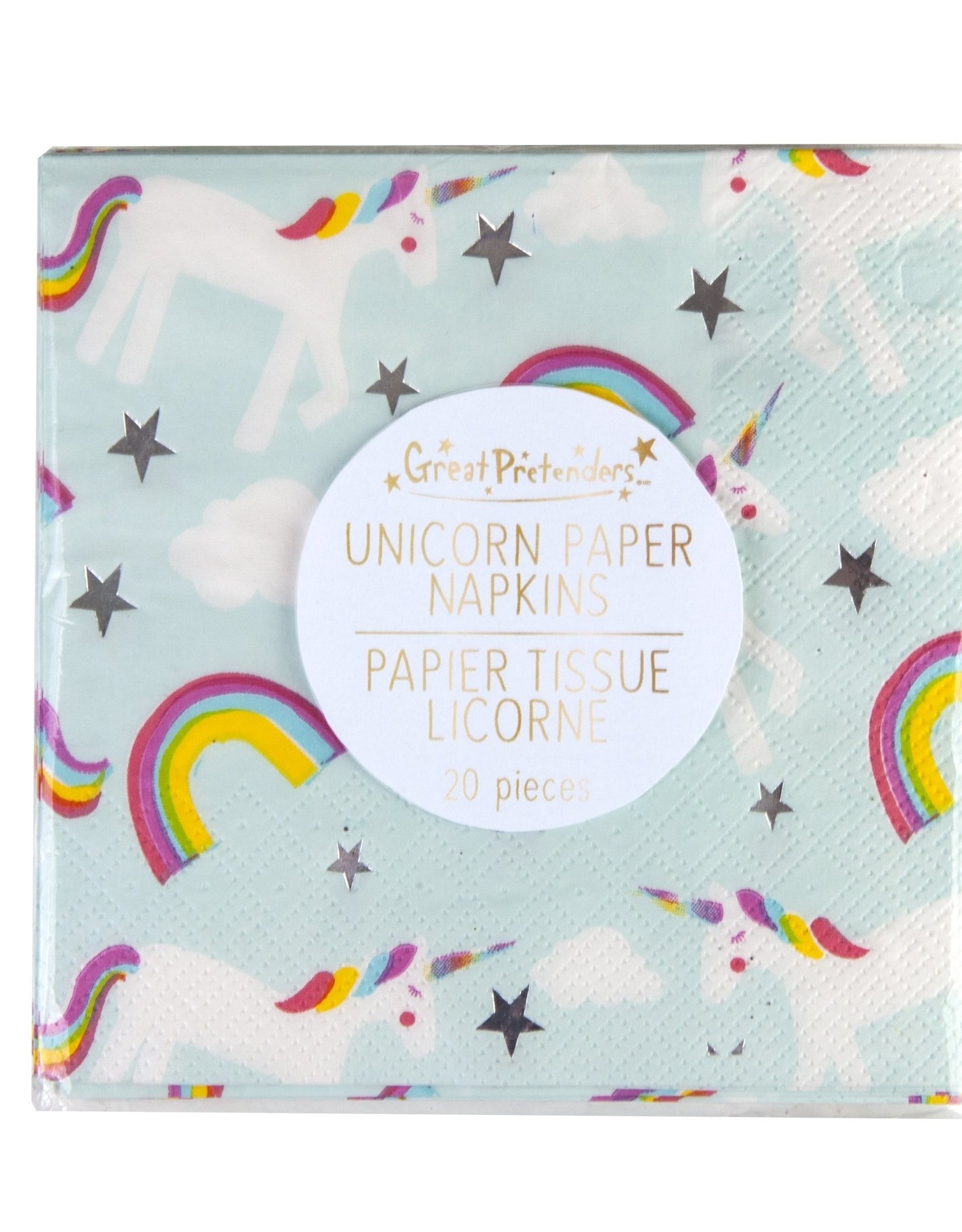 Creative Education Unicorn - Square Napkins (20 pc)