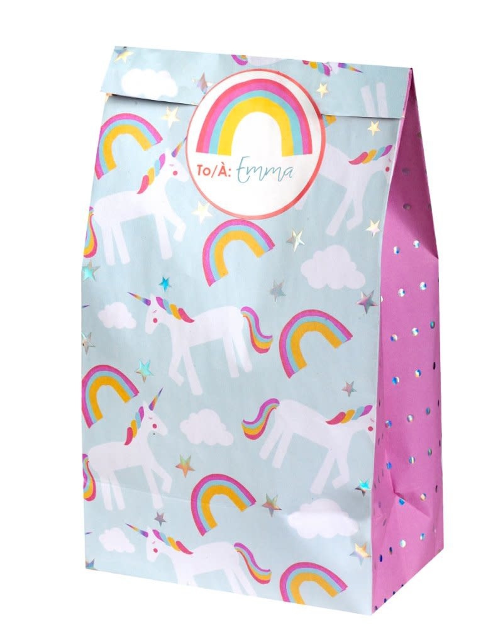 Creative Education Unicorn - Treat Bags W/Stickers