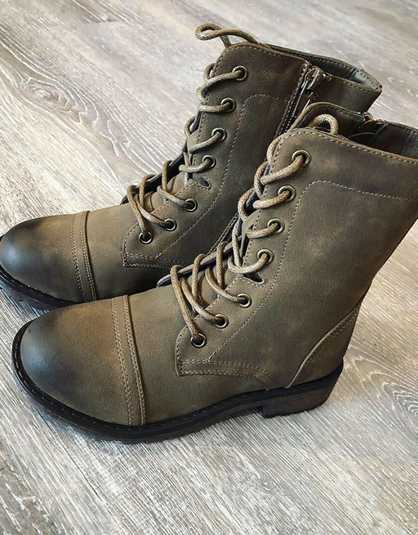 Olivia Army Boot