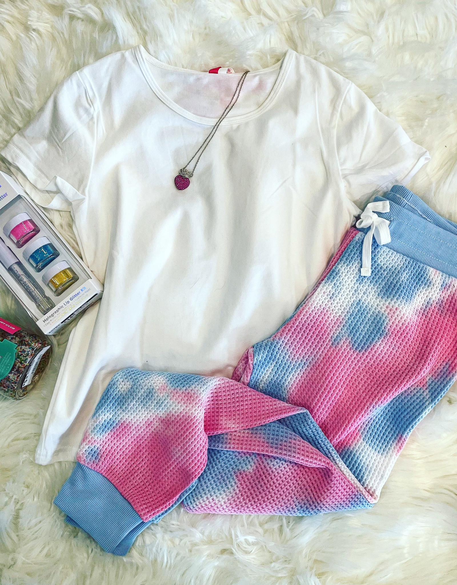 Iscream Snow Cone Waffle Joggers