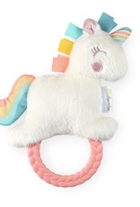 Itzy Ritzy Ritzy Rattle Pal™ Plush Rattle Pal with Teether - Unicorn