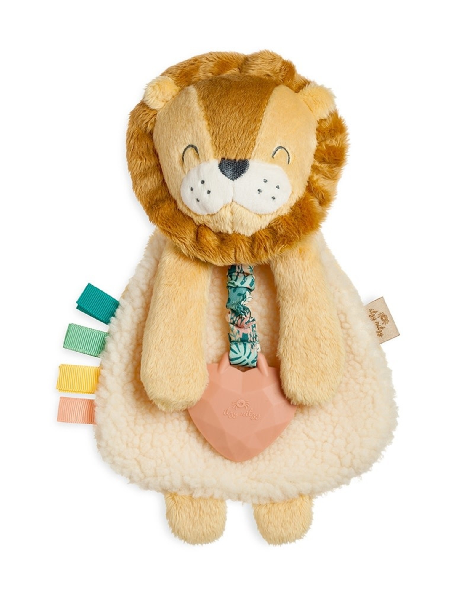 Itzy Ritzy Lovey™ Lion Plush with Silicone Teether Toy