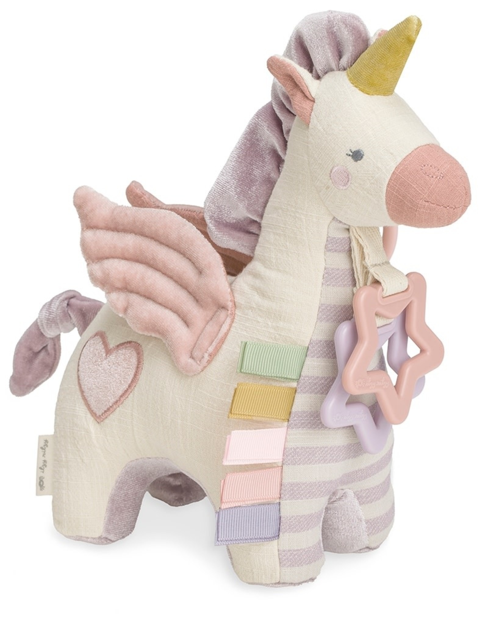 Itzy Ritzy Link & Love™ Pegasus Activity Plush with Teether Toy