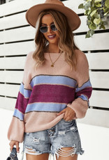 Vanessa Sweater in Peach