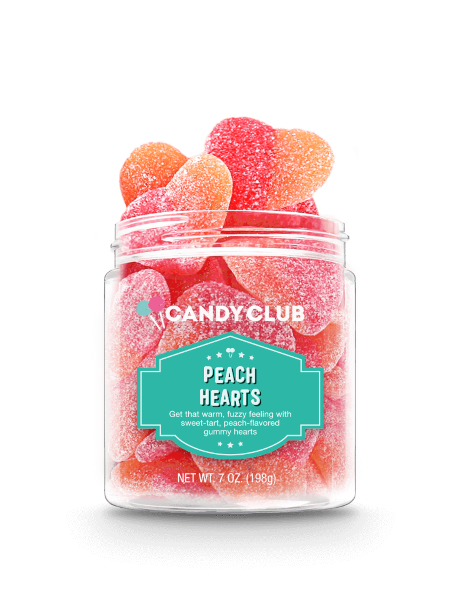 Candy Club Peach Hearts