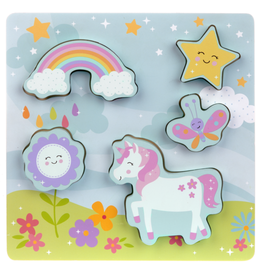 GANZ Blossom Unicorn Wood Puzzle