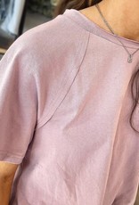 Listicle Kendall Top in Mauve