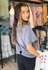 Listicle Kendall Top in Blue