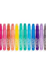 ooly Rainbow Sparkle Metallic Gel Crayons