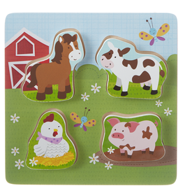 GANZ Happy Hill Farm Wooden Puzzle